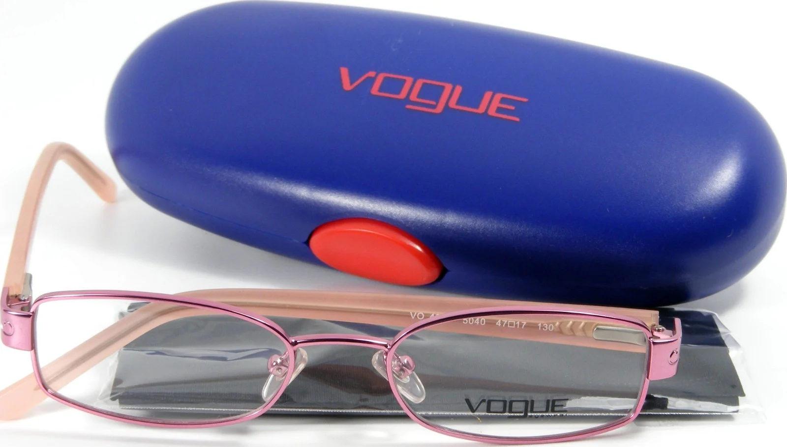 BRAND NEW BABY PHAT BV 207 043 BLACK PINK WOMENS EYEGLASSES RX FRAMES 50-17-137 3