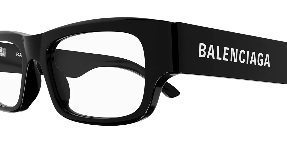 Brand New Balenciaga Eyeglass Frames BB 0265/O-001 Black For Men Women 53mm 3