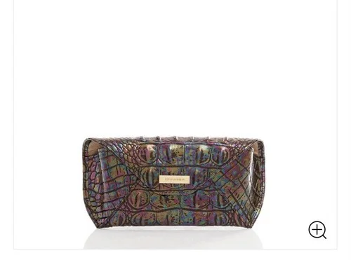 Brand New Brahmin Melbourne Embossed Leather Eyeglass Case DISCO