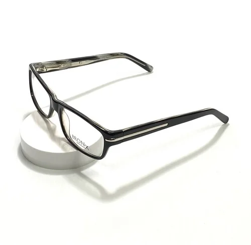Brand New, BRONX G Eyeglass Frames 53-16-130 Black 3