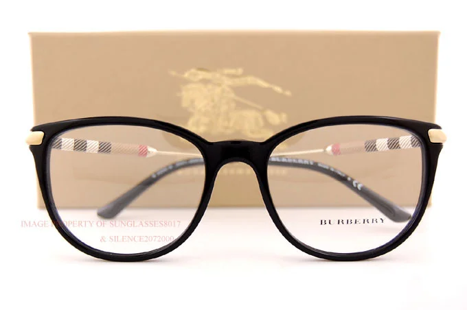 Brand New BURBERRY Eyeglass Frames BE 2255Q 3001 Black For Men Women Size 51 2