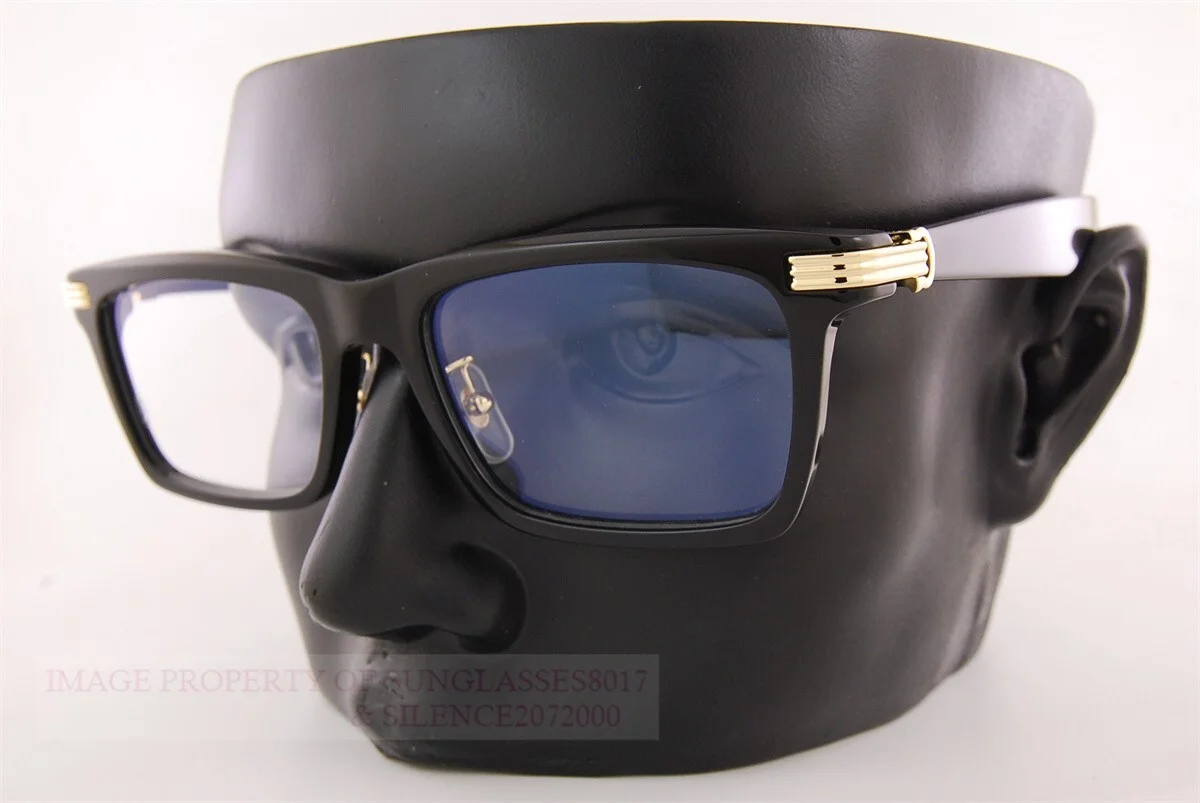 Brand New Cartier Eyeglass Frames CT 0420/OA-001 Black For Men 56mm