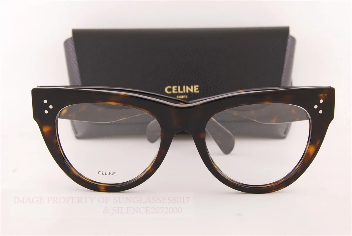 Brand New CELINE Eyeglass Frames CL 5003IN 052 Havana For Women Size 52mm 3