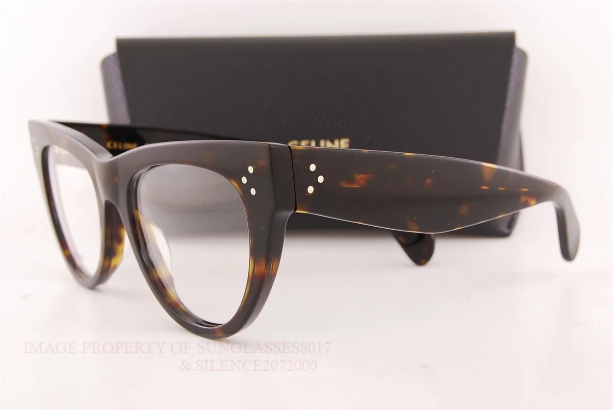 Brand New CELINE Eyeglass Frames CL 5003IN 052 Havana For Women Size 52mm 4