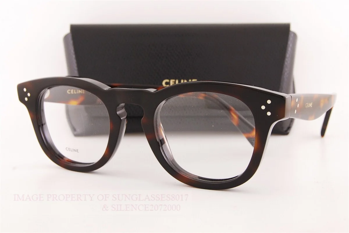 Brand New CELINE Eyeglass Frames CL 50049I 052 Havana For Women Size 50mm 3