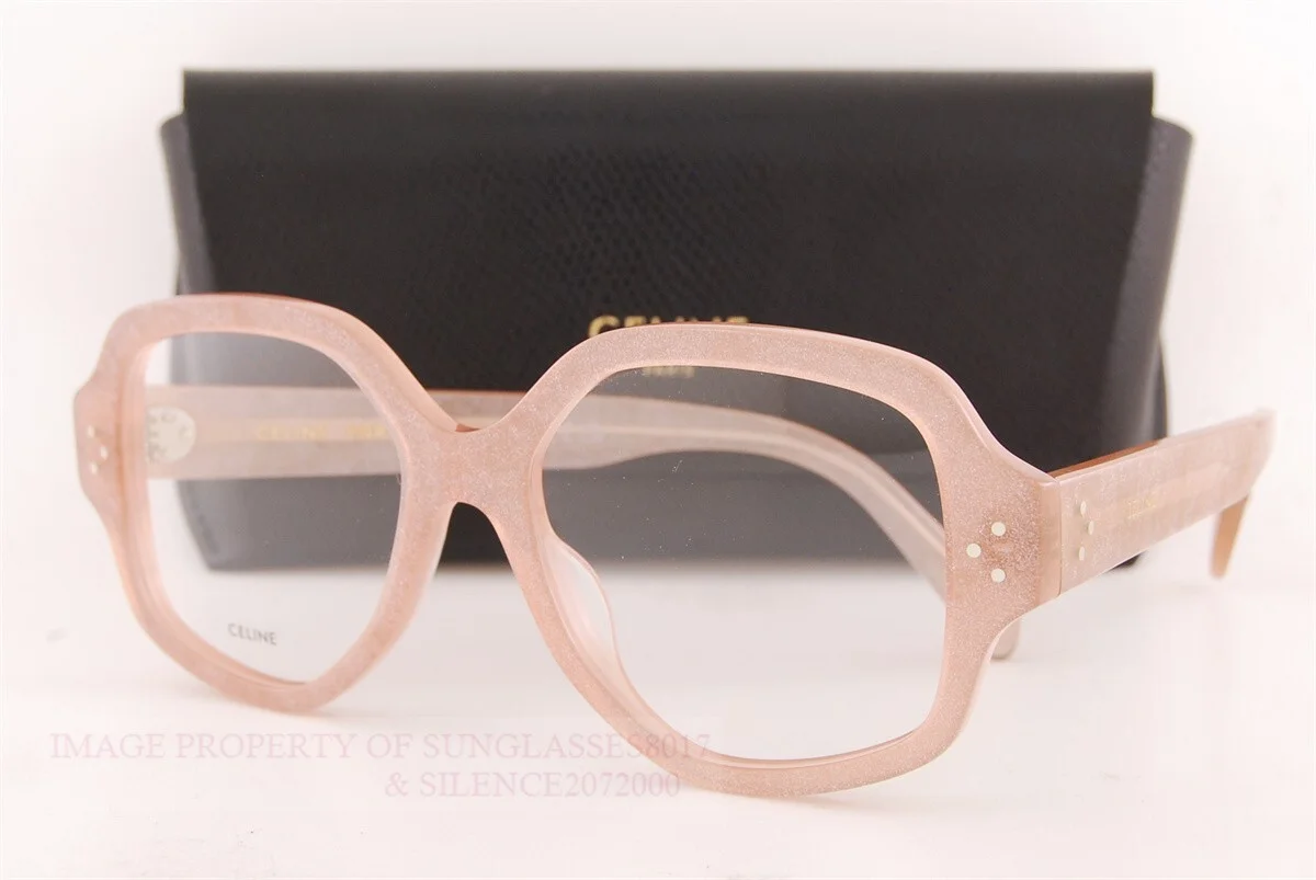 Brand New CELINE Eyeglass Frames CL 50135I 001 Black For Men Women Size 53mm