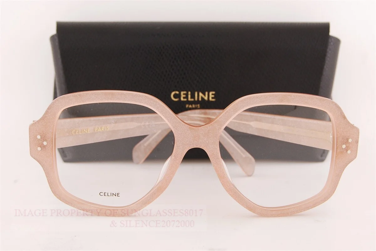 Brand New CELINE Eyeglass Frames CL 50135I 001 Black For Men Women Size 53mm 3