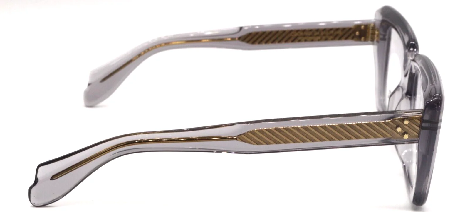 BRAND NEW CUTLER AND GROSS CGOP 1401 04 CLEAR GREY AUTHENTIC EYEGLASSES 51-19 3