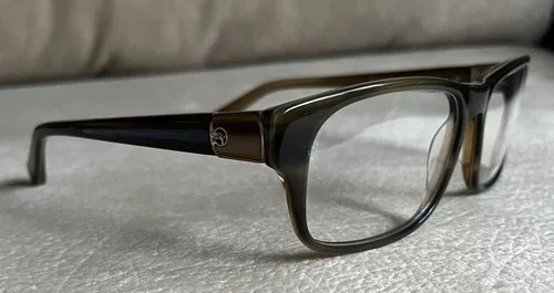Brand New David Yurman DY672 02 SS/TE Brown Horn Eyeglasses 2
