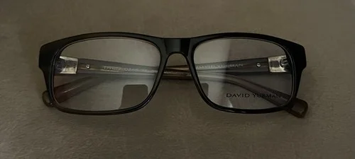 Brand New David Yurman DY672 02 SS/TE Brown Horn Eyeglasses 3