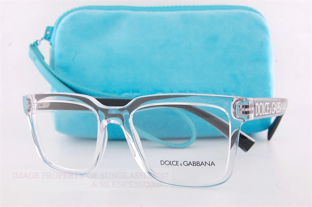 Brand New Dolce & Gabbana Eyeglass Frames DG 5101 3133 Crysta For Men Women 52mm 3