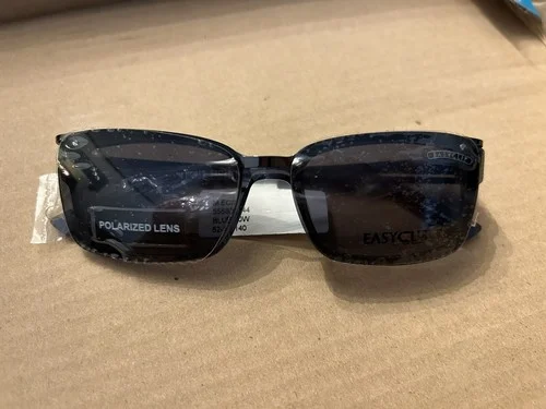 brand new easy clip eyeglass frames BLUE 50W 52-17-140 2
