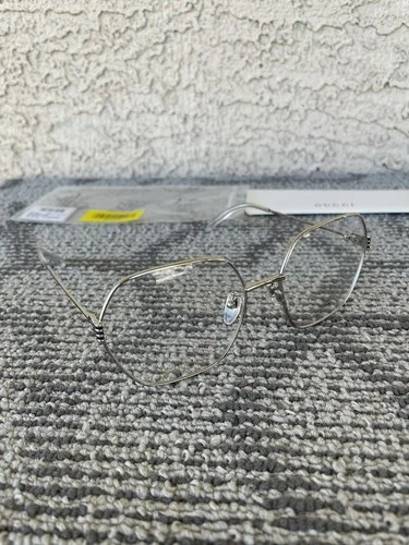 Brand New GUCCI Eyeglass Frames GG 1285/O 001 Gold For Women 59mm