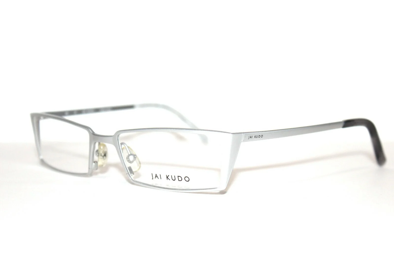 BRAND NEW JAI KUDO 480 M12 MATTE SILVER GRAY EYEGLASSES METAL FRAMES 52-17-135MM