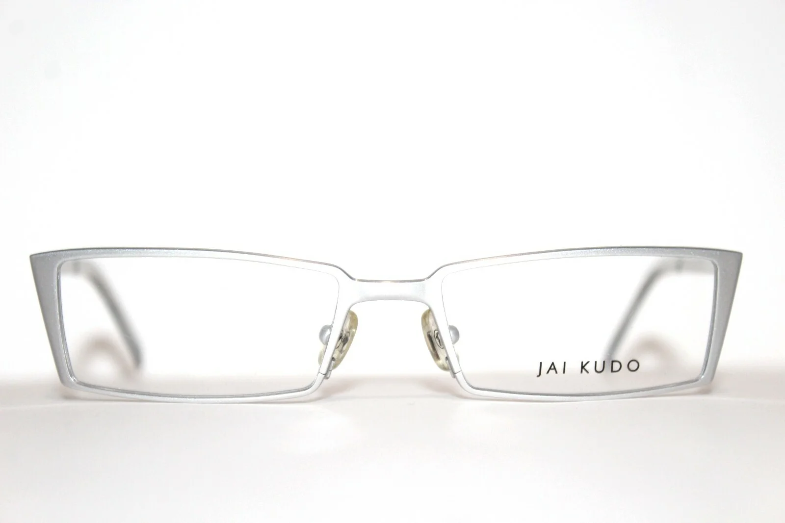 BRAND NEW JAI KUDO 480 M12 MATTE SILVER GRAY EYEGLASSES METAL FRAMES 52-17-135MM 2