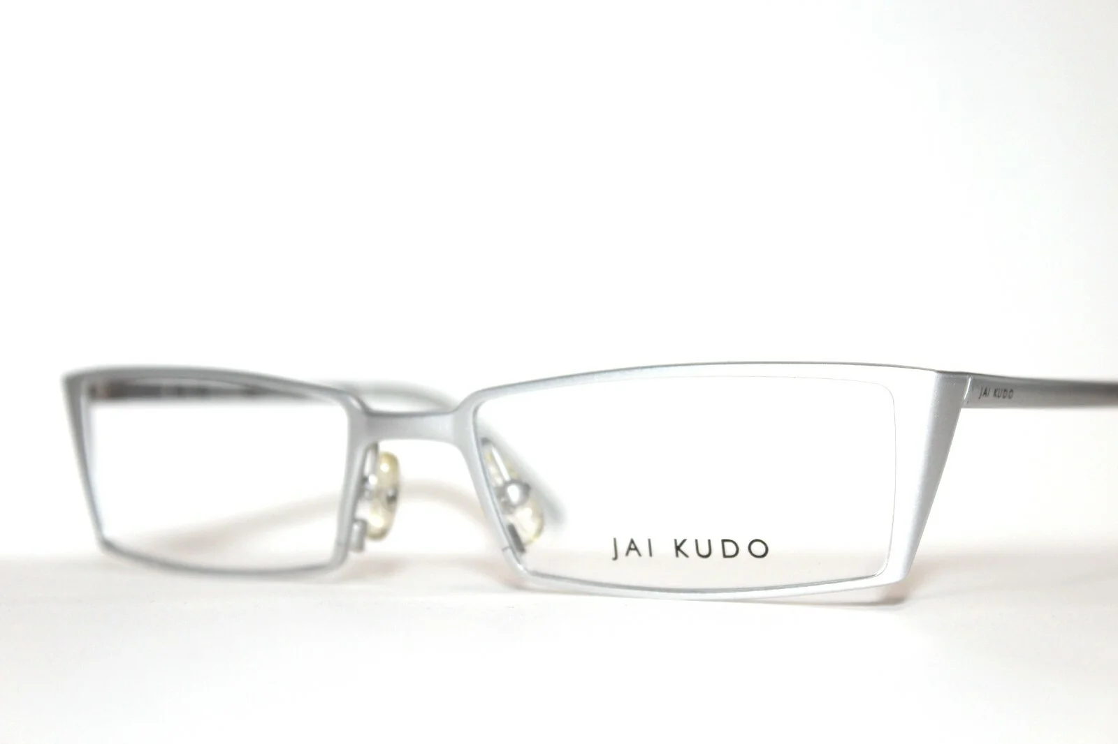 BRAND NEW JAI KUDO 480 M12 MATTE SILVER GRAY EYEGLASSES METAL FRAMES 52-17-135MM 3