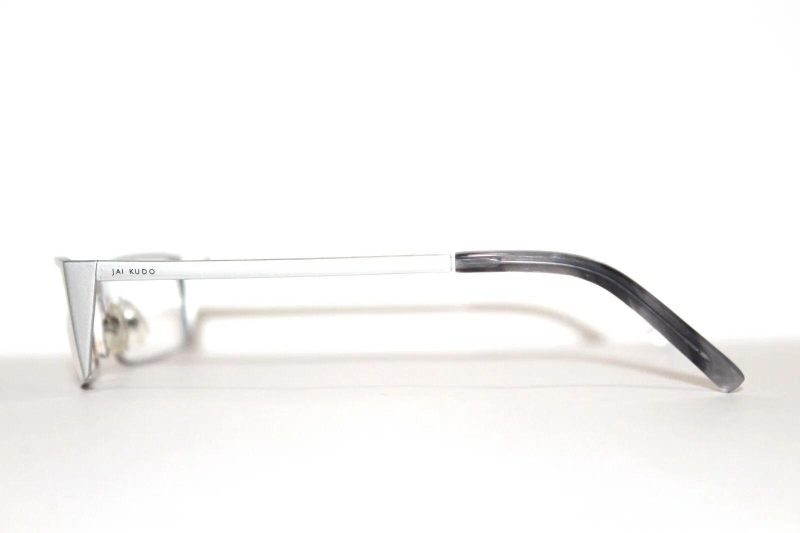 BRAND NEW JAI KUDO 480 M12 MATTE SILVER GRAY EYEGLASSES METAL FRAMES 52-17-135MM 4