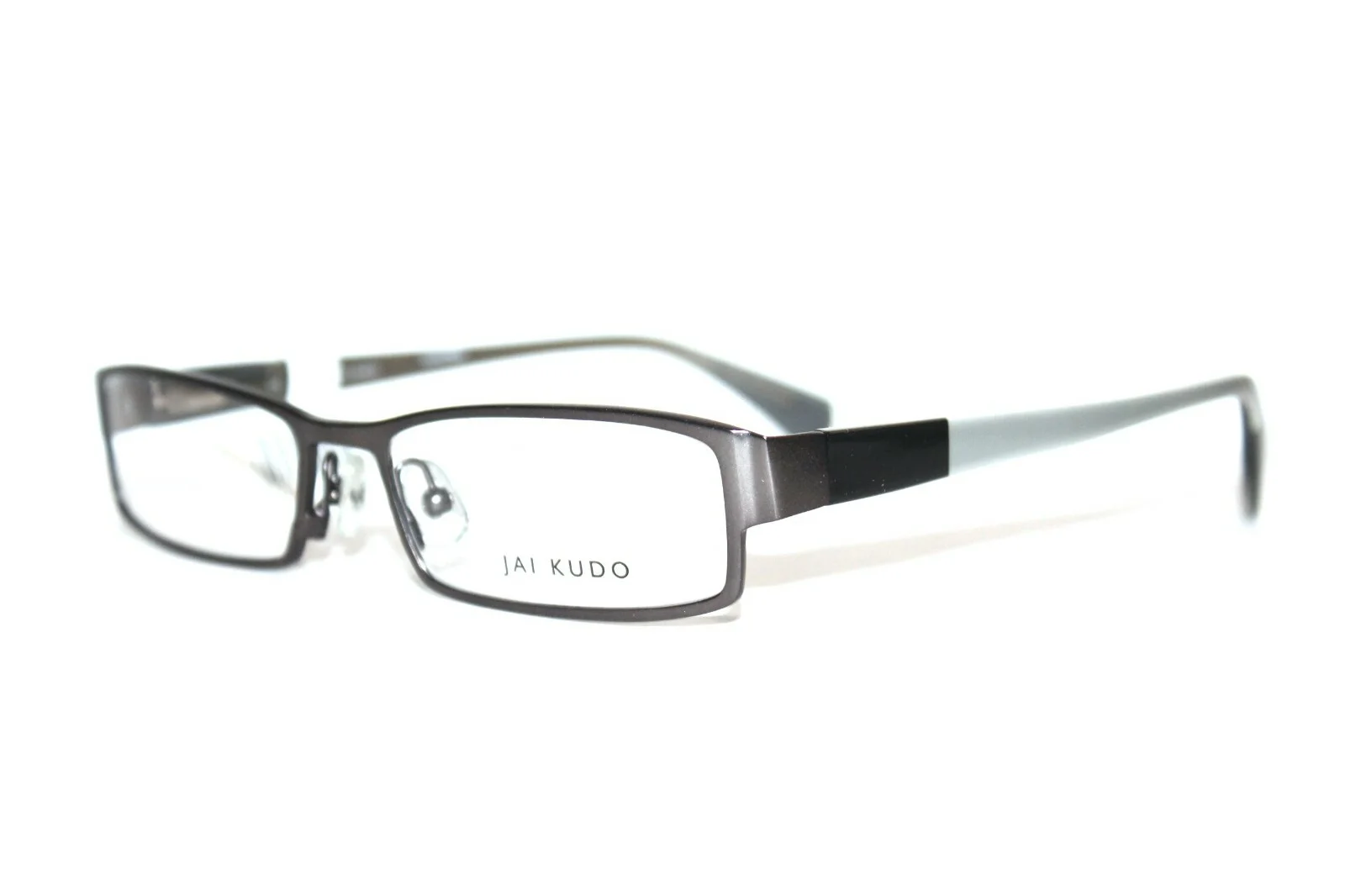 BRAND NEW JAI KUDO 516 M08 MATTE GUNMETAL GRAY EYEGLASSES METAL FRAMES 53-16-140