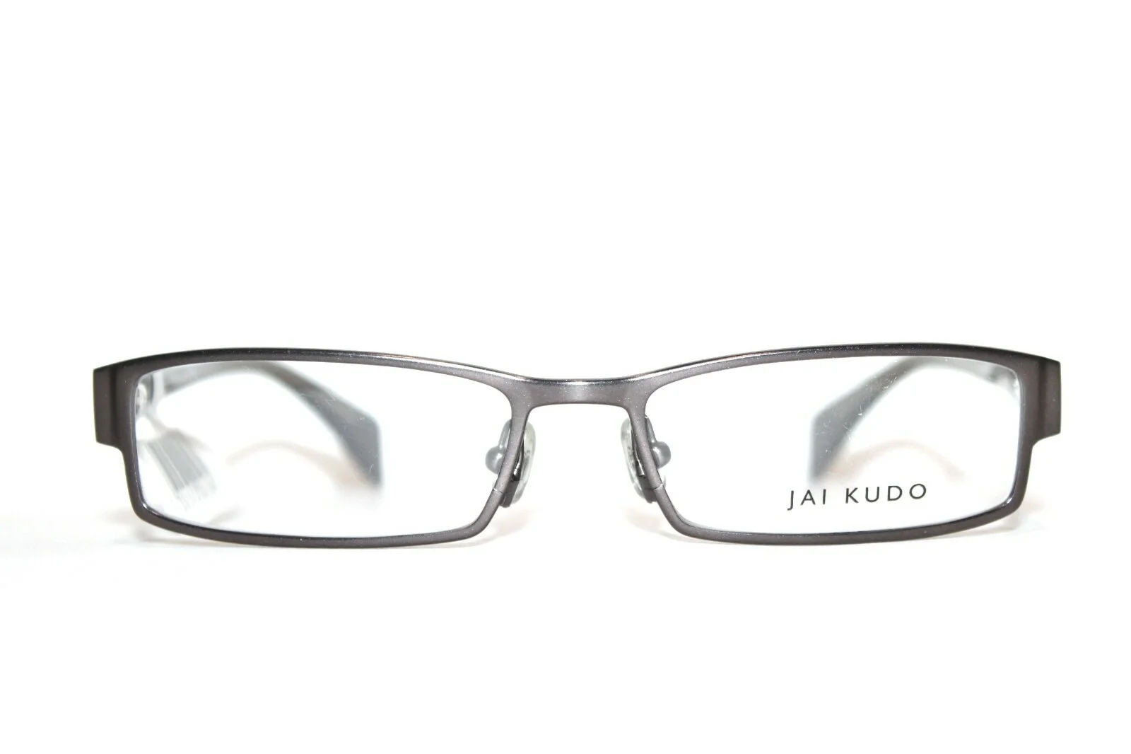 BRAND NEW JAI KUDO 516 M08 MATTE GUNMETAL GRAY EYEGLASSES METAL FRAMES 53-16-140 2