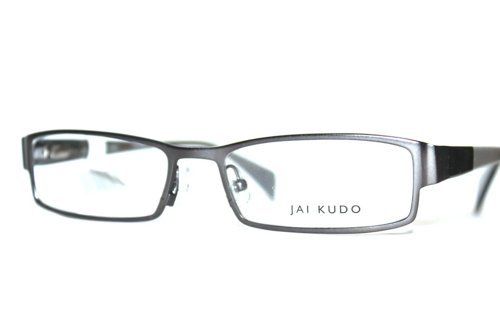 BRAND NEW JAI KUDO 516 M08 MATTE GUNMETAL GRAY EYEGLASSES METAL FRAMES 53-16-140 3