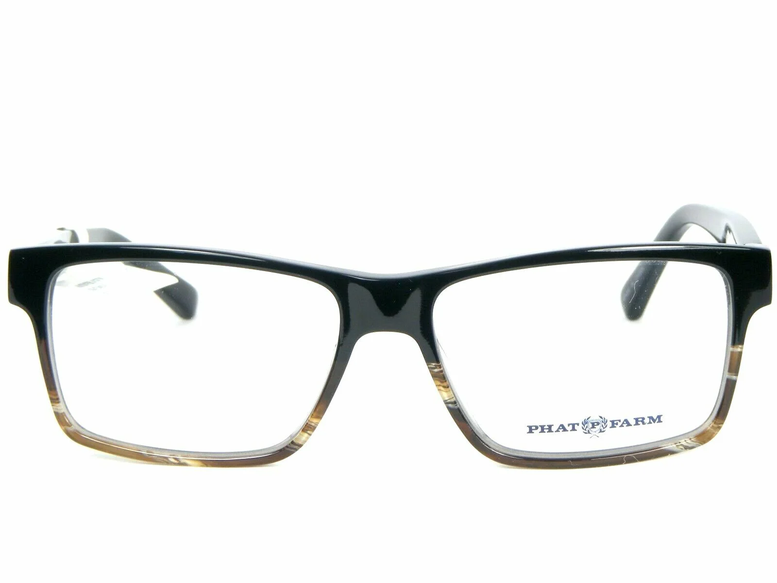 BRAND NEW PHAT FARM 701 BLKGT BLACK HORN AUTHENTIC RX EYEGLASSES 55-15-140 MM 3