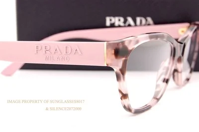 Brand New Prada Eyeglass Frames PR 03WV ROJ Pink Havana For Women Size 53 4