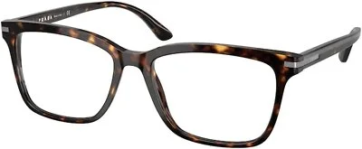 Brand New Prada Eyeglass Frames PR 14WV 2AZ Crystal For Men Women Size 56