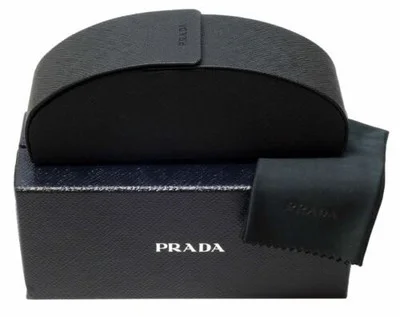 Brand New Prada Eyeglass Frames PR 14WV 2AZ Crystal For Men Women Size 56 2