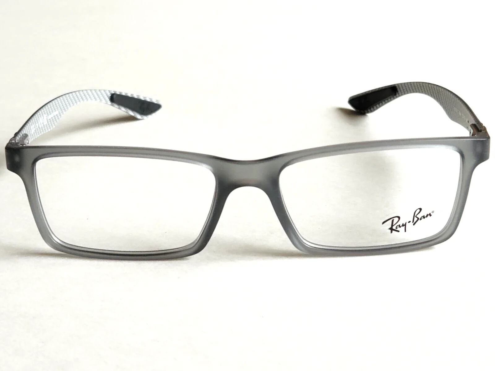 Brand New Ray-Ban Demi Gloss Grey Carbon Fiber Prescription Eyeglass Frames 4