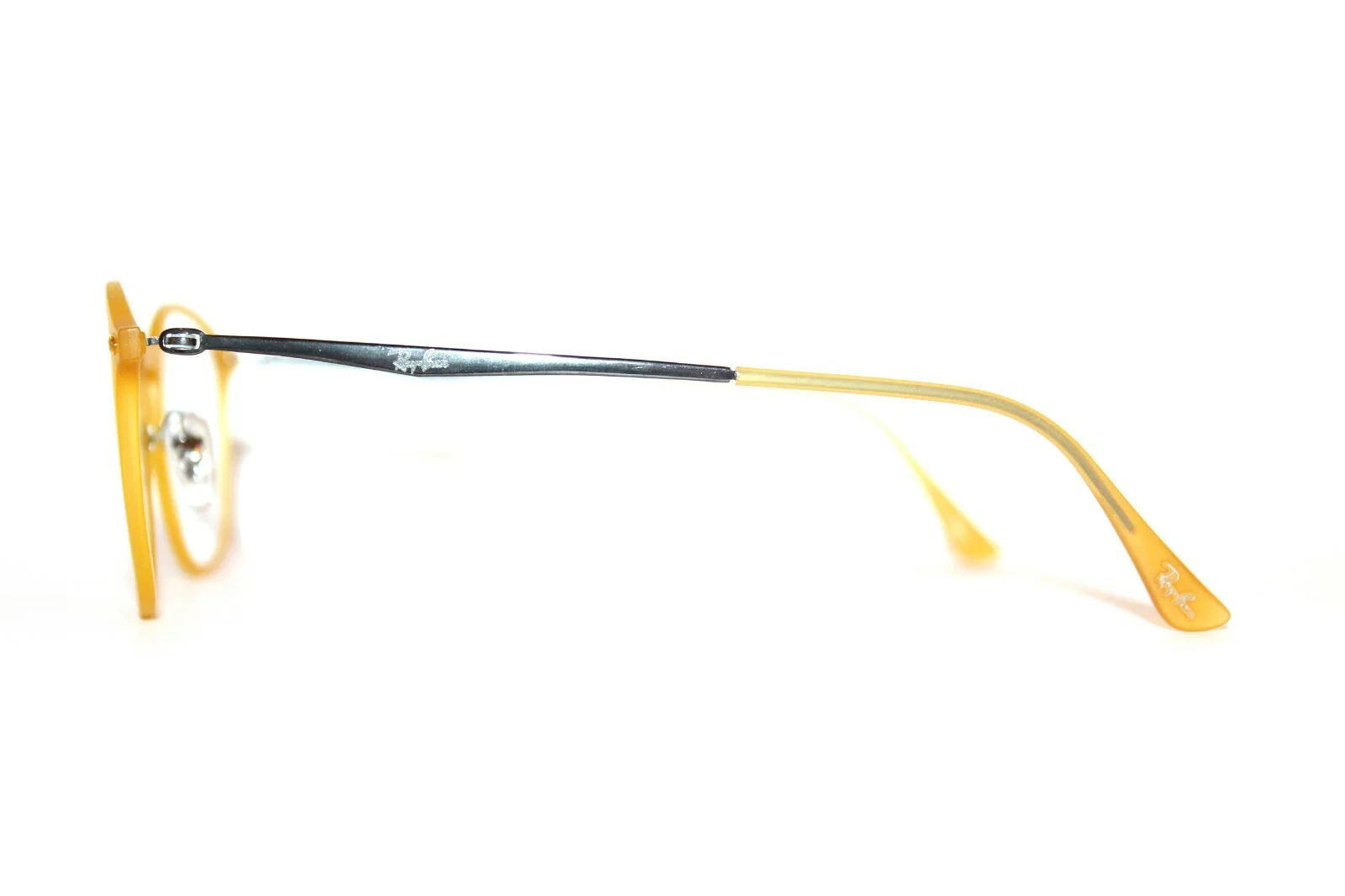 BRAND NEW RAY BAN RB 7051 5519 LIGHTRAY MATTE YELLOW EYEGLASSES 49-20-140 ITALY 4
