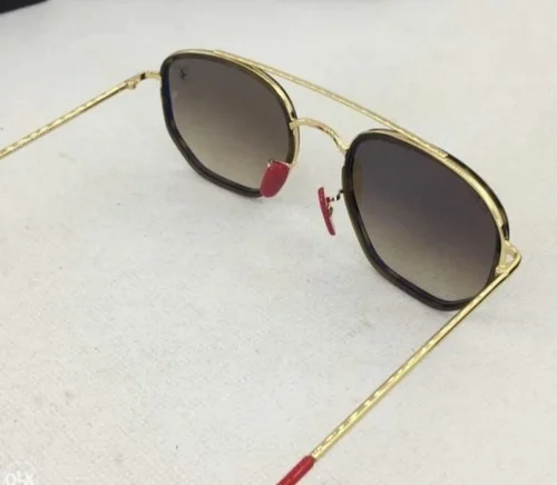 Brand New Ray Ban X Ferrari 3748M F021/51 Gold 100% Authentic MADE IN ITALY 3