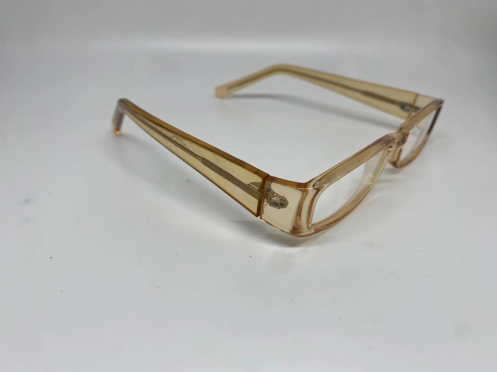 BRAND NEW TEMPO WP 2001 CR/BR CRYSTAL BR AUTHENTIC EYEGLASSES FRAMES 51-15-135
