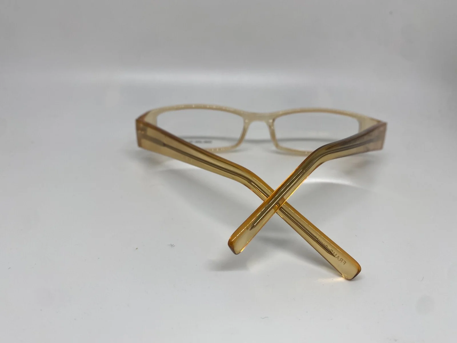 BRAND NEW TEMPO WP 2001 CR/BR CRYSTAL BR AUTHENTIC EYEGLASSES FRAMES 51-15-135 4