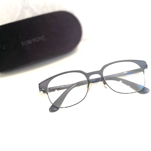 BRAND NEW TOM FORD TF5347 089 MATTE DARK BLUE EYEGLASSES AUTHENTIC FRAME 51-19