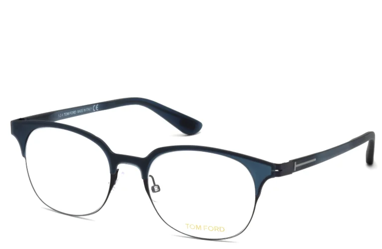 BRAND NEW TOM FORD TF5347 089 MATTE DARK BLUE EYEGLASSES AUTHENTIC FRAME 51-19 2