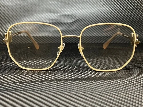 Brand New VERSACE Eyeglass Frames VE 1283 1002 Gold For Men Women 56mm 2