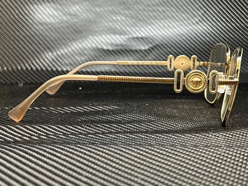 Brand New VERSACE Eyeglass Frames VE 1283 1002 Gold For Men Women 56mm 3