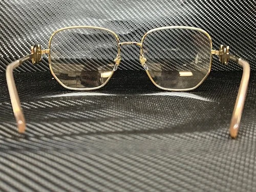 Brand New VERSACE Eyeglass Frames VE 1283 1002 Gold For Men Women 56mm 4