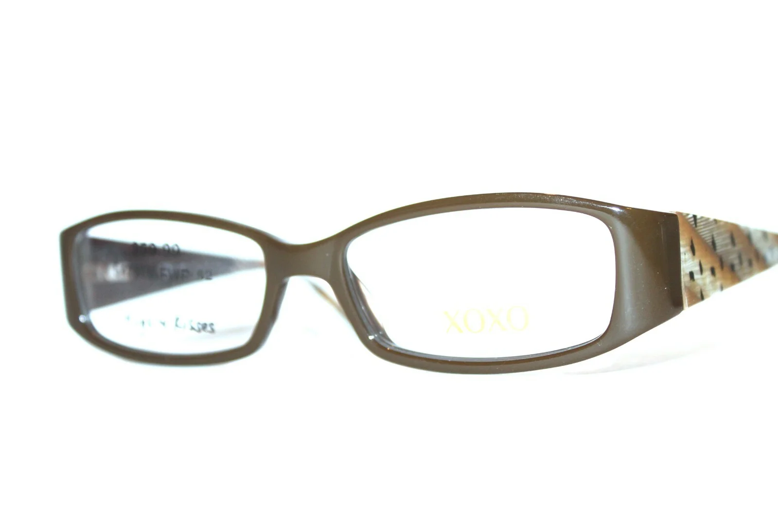 BRAND NEW XOXO CRAZE BRLP BROWN LEOPARD EYEGLASSES WOMENS RX FRAMES 52-16-135 MM 3