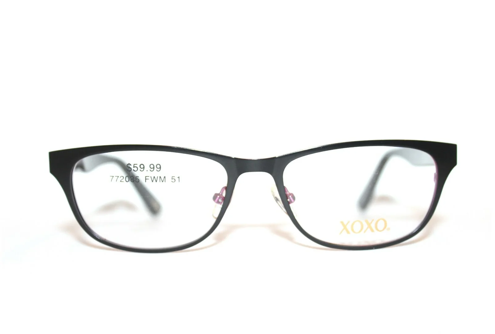 BRAND NEW XOXO KNOCKOUT BKPK BLACK PINK EYEGLASSES WOMENS RX FRAMES 51-16-145 MM 2