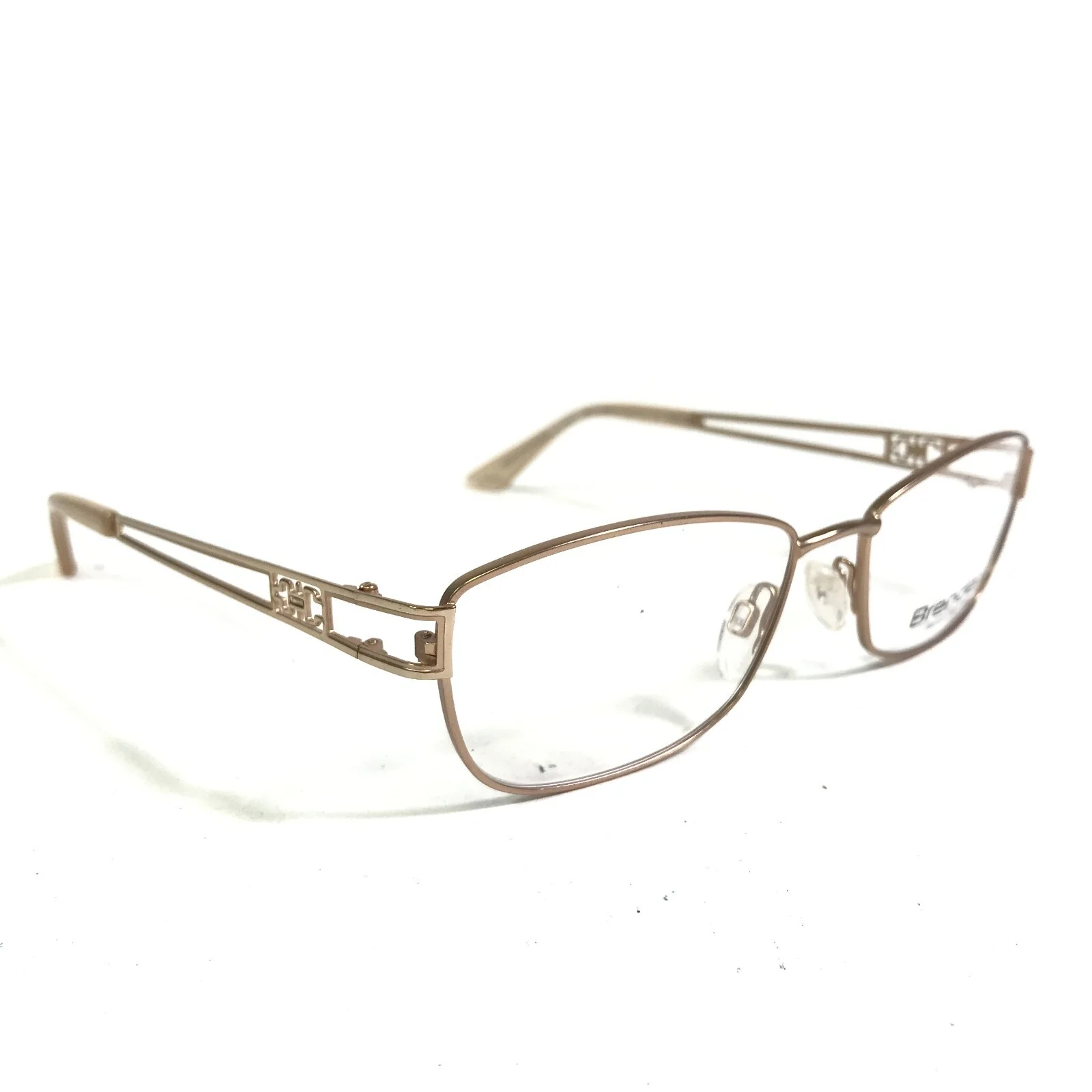 Brendel 902093 20/GLD Eyeglasses Frames Gold Square Full Rim 53-16-135 2