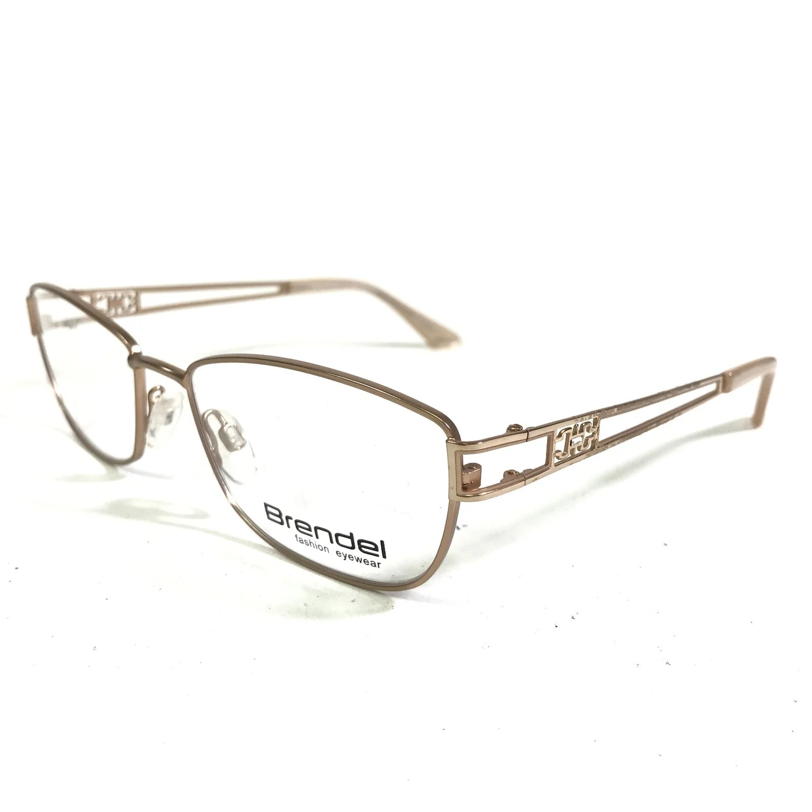 Brendel 902093 20/GLD Eyeglasses Frames Gold Square Full Rim 53-16-135 4
