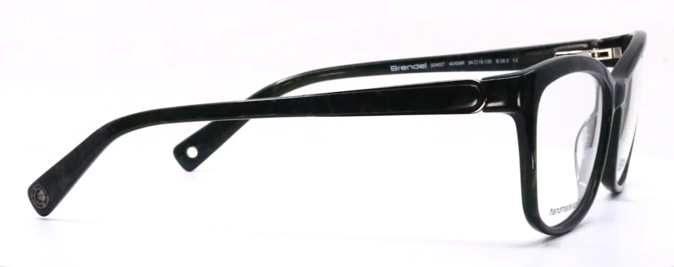BRENDEL 924027 40 Green Womens Cat Eye Full Rim Eyeglasses 54-18-135 B:39.5 4