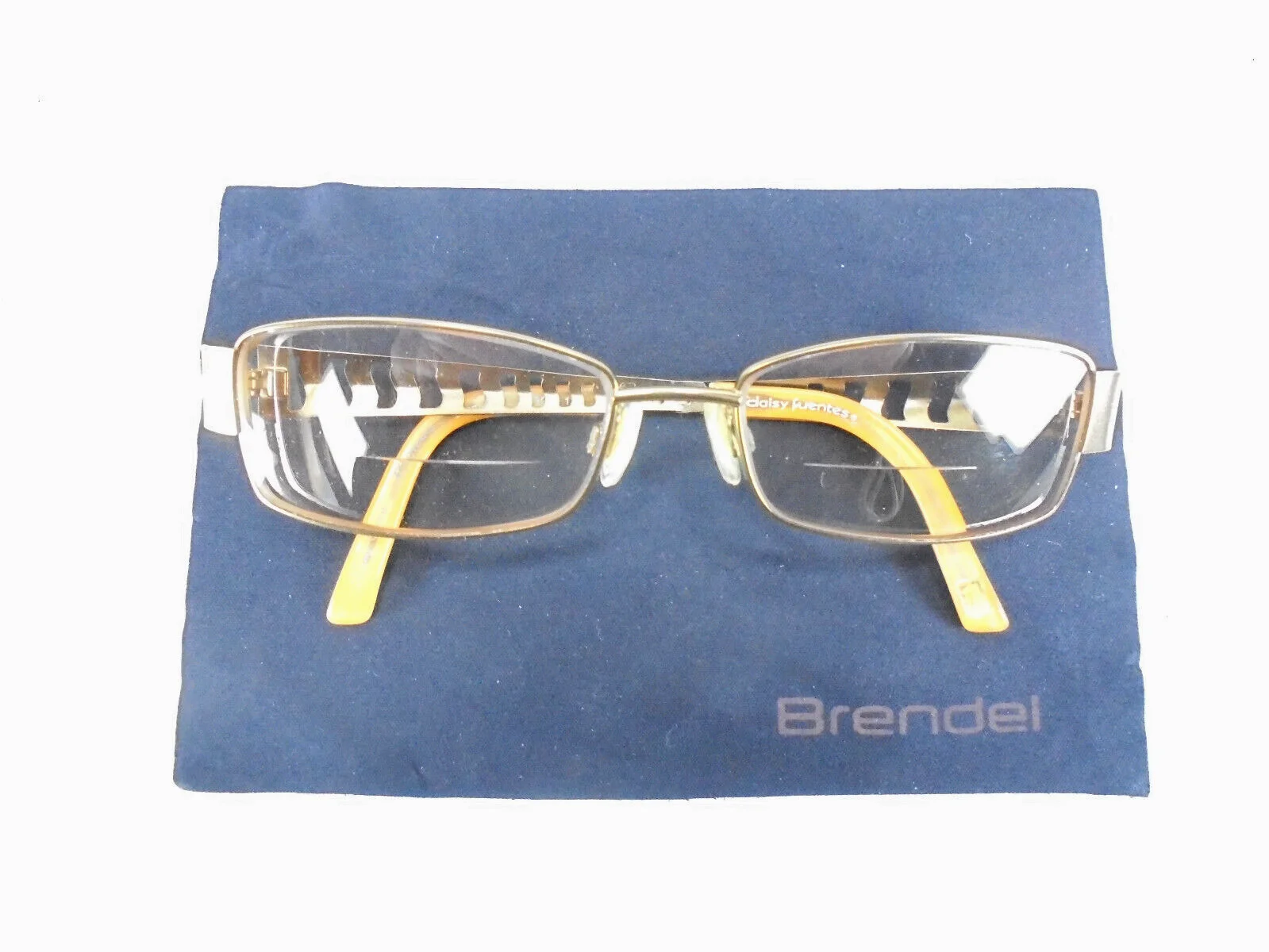 Brendel Daisy Fuentes Eyeglasses Gold Frame 135 2