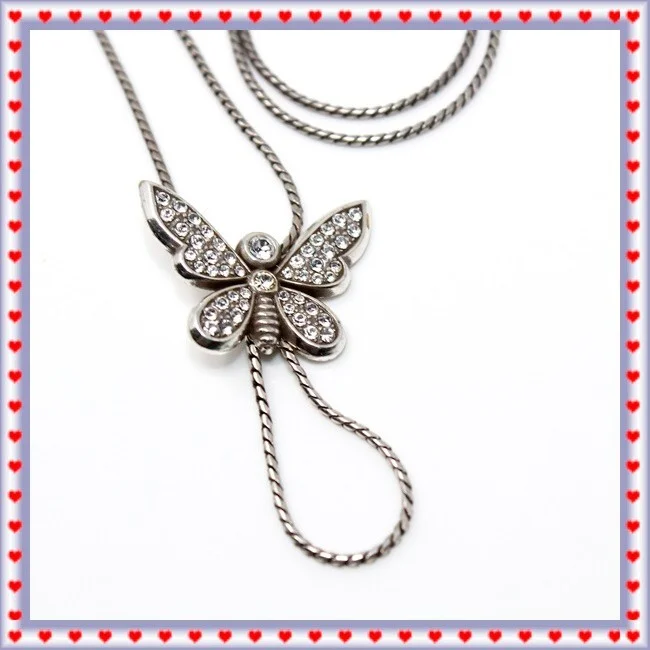 Brighton Butterfly Eyeglass Holder Pendant Necklace
