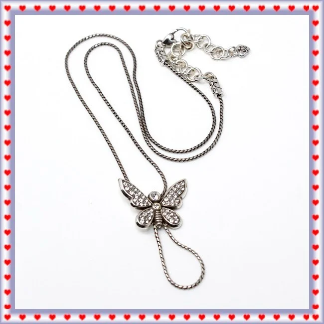 Brighton Butterfly Eyeglass Holder Pendant Necklace 4