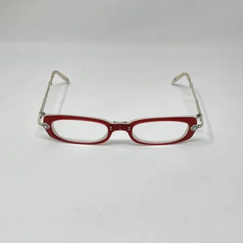 Brighton Handmade Canterbury Red 48 [] 18 135 Foldable Eyeglass Frames Glasses 2