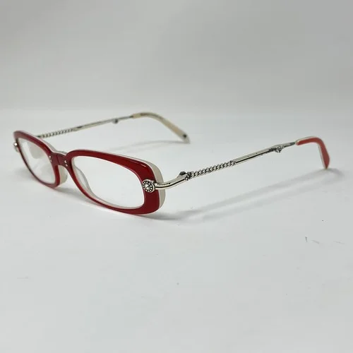 Brighton Handmade Canterbury Red 48 [] 18 135 Foldable Eyeglass Frames Glasses 4