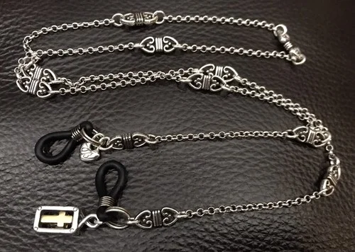 Brighton Silver Eyeglass Chain 3