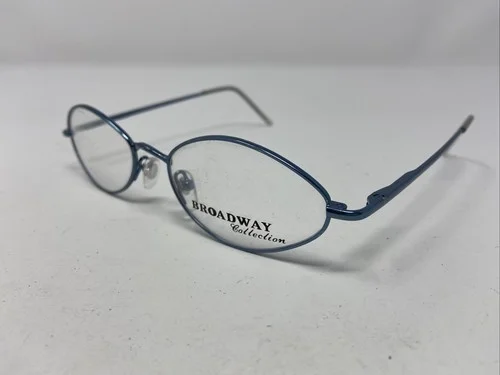 Broadway Collection 52 BLUE 51-18-140 Light Blue Full Rim Eyeglasses Frame S654 2